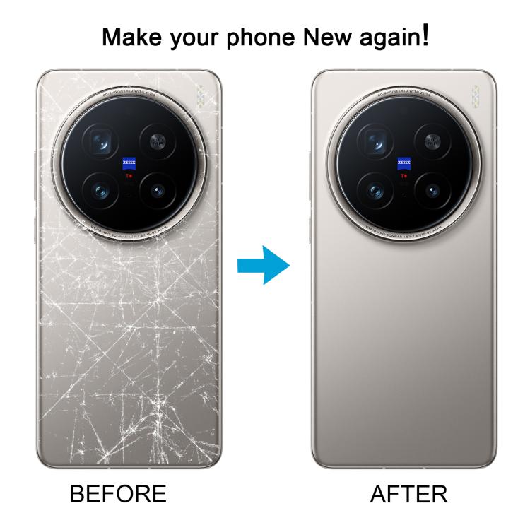 For vivo X200 5G V2415A V2405A V2415 Original Back Cover with Camera Lens Cover - Zen Craft