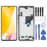 Original LCD Screen For Xiaomi 12 Lite Digitizer Full Assembly with Frame, For Xiaomi 12 Lite(Original) For Xiaomi 12 Lite(Original) Black