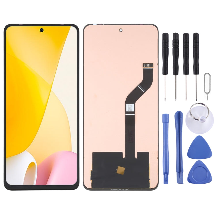 Original AMOLED LCD Screen For Xiaomi 12 Lite with Digitizer Full Assembly, For Xiaomi 12 Lite(Original) For Xiaomi 12 Lite(Original)