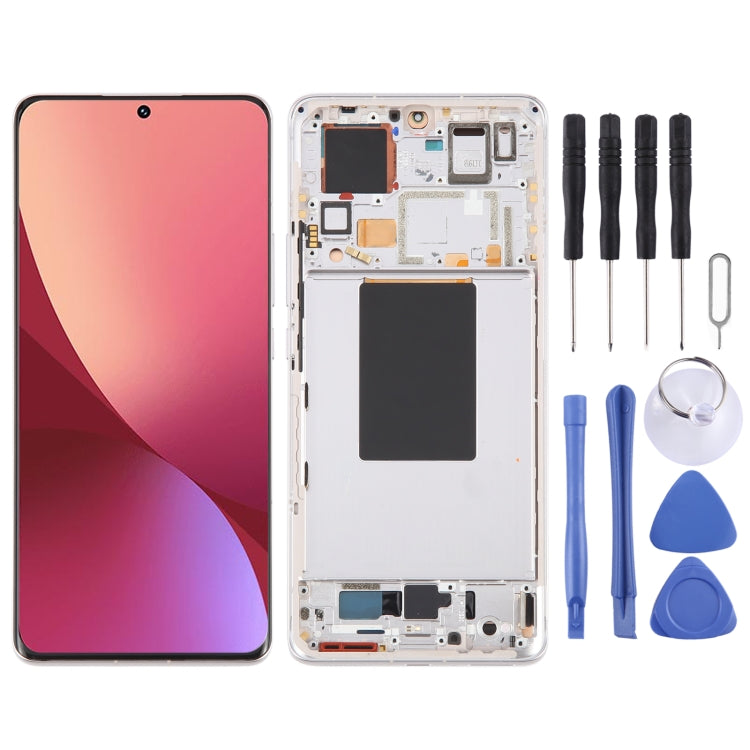 For Xiaomi 12 Pro / 12S Pro AMOLED Original LCD Screen Digitizer Full Assembly with Frame, For Xiaomi 12 Pro / 12S Pro (Original), For Xiaomi 12 Pro / 12S Pro For Xiaomi 12 Pro 12S Pro (Original) Gold