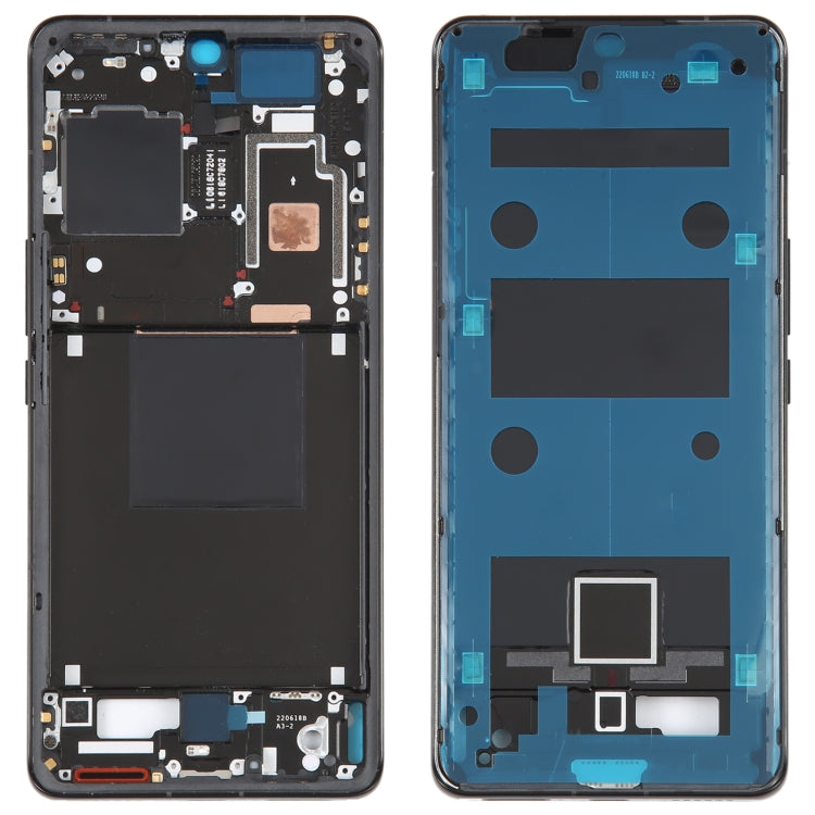 For Xiaomi 12S Ultra Original Front Housing LCD Frame Bezel Plate, For Xiaomi 12S Ultra For Xiaomi 12S Ultra Black
