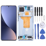 For Xiaomi 12X Original AMOLED Material LCD Screen Digitizer Full Assembly with Frame, For Xiaomi 12X (Original) For Xiaomi 12X (Original) Blue