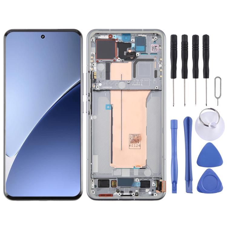 For Xiaomi 15 Pro AMOLED Original LCD Screen Digitizer Full Assembly with Frame, For Xiaomi 15 Pro(Original) For Xiaomi 15 Pro(Original) Silver
