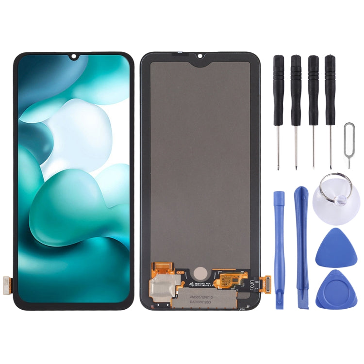 Original AMOLED Material LCD Screen and Digitizer Full Assembly for Xiaomi Mi 10 Lite 5G, For Xiaomi Mi 10 Lite 5G(Original) For Xiaomi Mi 10 Lite 5G(Original)