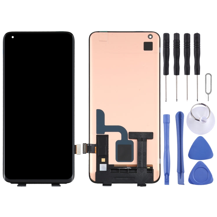 Original AMOLED Material LCD Screen and Digitizer Full Assembly for Xiaomi Mi 10 Ultra M2007J1SC, For Xiaomi Mi 10 Ultra(Original)