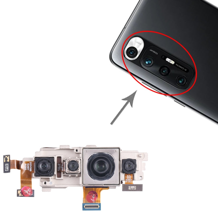 Original Camera Set (Telephoto + Wide + Portrait + Main Camera), For Xiaomi Mi 10s, For Xiaomi Mi 10 Pro 5G, For Xiaomi Mi 10 5G