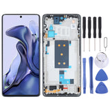 OLED Material Original LCD Screen and Digitizer Full Assembly with Frame for Xiaomi Mi 11T / 11T Pro, For Xiaomi Mi 11T / 11T Pro(Original) For Xiaomi Mi 11T 11T Pro(Original) Black