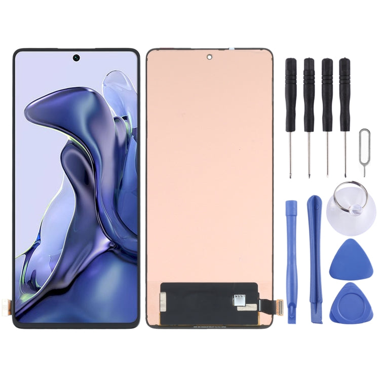 OLED Material Original LCD Screen and Digitizer Full Assembly for Xiaomi Mi 11T / 11T Pro, For Xiaomi Mi 11T / 11T Pro(Original) For Xiaomi Mi 11T 11T Pro(Original)