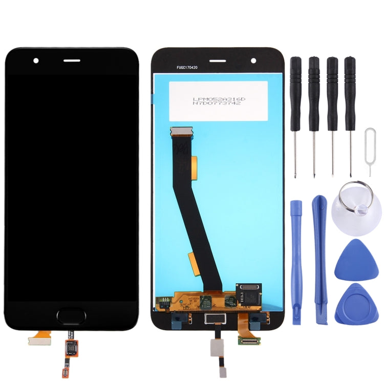 LCD Screen and Digitizer Full Assembly for Xiaomi Mi 6, For Xiaomi Mi 6 (TFT), For Xiaomi Mi6, For Mi 6 (Original) For Xiaomi Mi 6 (TFT) Black