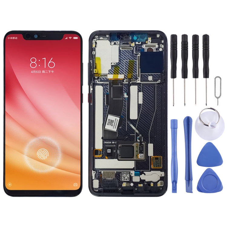 LCD Screen and Digitizer Full Assembly with Frame for Xiaomi Mi 8 Explorer / Mi 8 Pro, For Xiaomi Mi 8 Explorer For Xiaomi Mi 8 Explorer