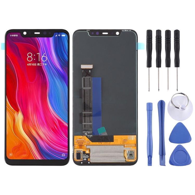 OEM OLED LCD Screen and Digitizer Full Assembly for Xiaomi Mi 8, For Xiaomi Mi 8 For Xiaomi Mi 8