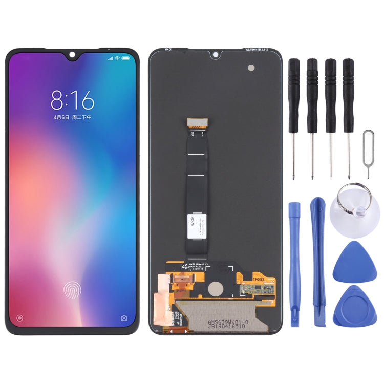 Original AMOLED Material LCD Screen and Digitizer Full Assembly for Xiaomi Mi 9, For Xiaomi Mi 9(Original) For Xiaomi Mi 9(Original)