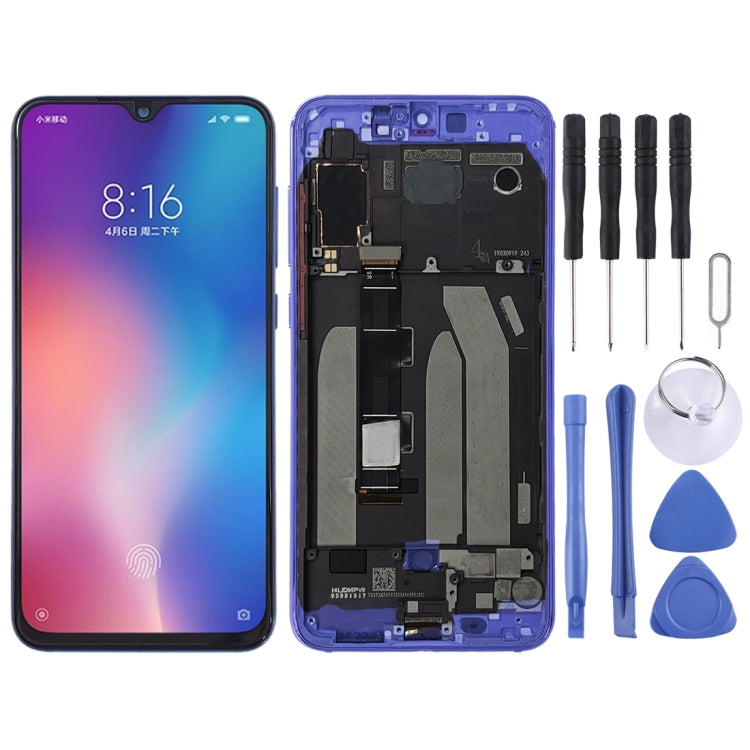 Original LCD Screen and Digitizer Full Assembly with Frame for Xiaomi Mi 9 SE, For Xiaomi Mi 9 SE, For Mi 9 SE(Purple) For Xiaomi Mi 9 SE Blue