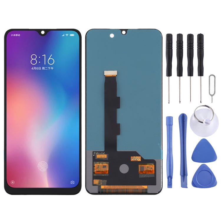TFT Material LCD Screen and Digitizer Full Assembly (Not Supporting Fingerprint Identification) for Xiaomi Mi 9 SE, For Xiaomi Mi 9 SE(TFT Material) For Xiaomi Mi 9 SE(TFT Material)