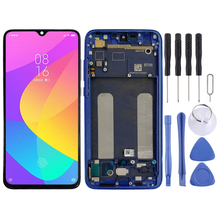 Original LCD Screen and Digitizer Full Assembly with Frame for Xiaomi Mi CC9, For Xiaomi Mi CC9, For Xiaomi Mi CC9（Original） For Xiaomi Mi CC9 Blue