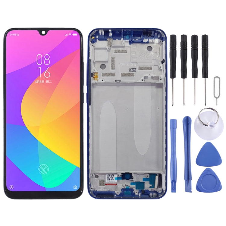 Original LCD Screen and Digitizer Full Assembly with Frame for Xiaomi Mi CC9e / Mi A3, For Xiaomi Mi CC9e / Mi A3, For Xiaomi Mi CC9e For Xiaomi Mi CC9e Mi A3 Blue