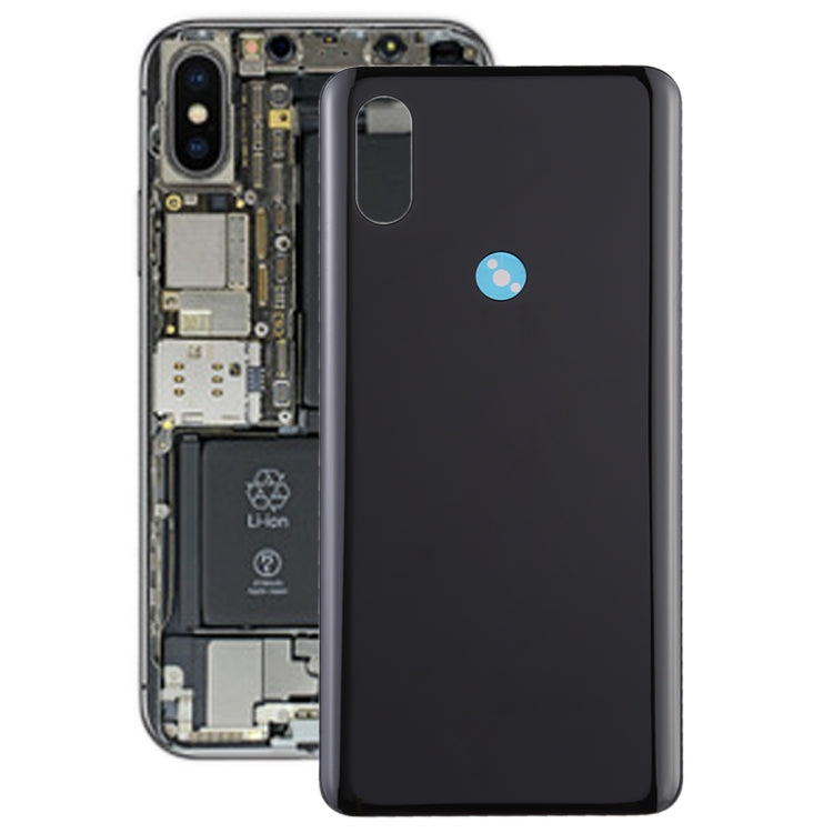 Battery Back Cover for Xiaomi Mi Mix 3, For Xiaomi Mi Mix 3, For Xiaomi Mi Mix 3 (Ceramic material) For Xiaomi Mi Mix 3 (Ceramic material) Black