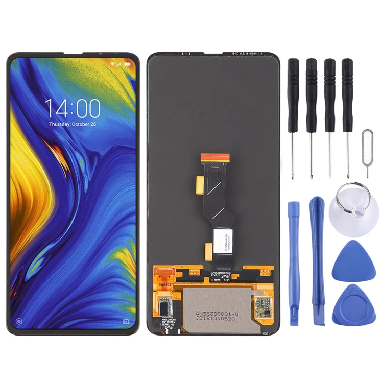 Original AMOLED Material LCD Screen and Digitizer Full Assembly for Xiaomi Mi Mix 3, For Xiaomi Mi Mix 3(Original) For Xiaomi Mi Mix 3(Original)