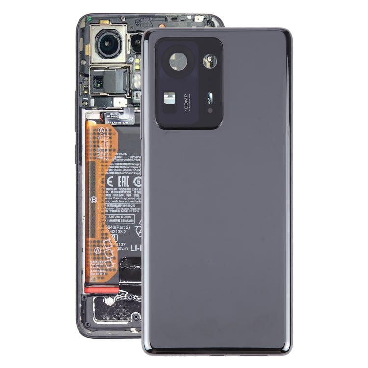 For Xiaomi Mi Mix 4 Original Battery Back Cover, For Xiaomi Mi Mix 4 For Xiaomi Mi Mix 4 Black