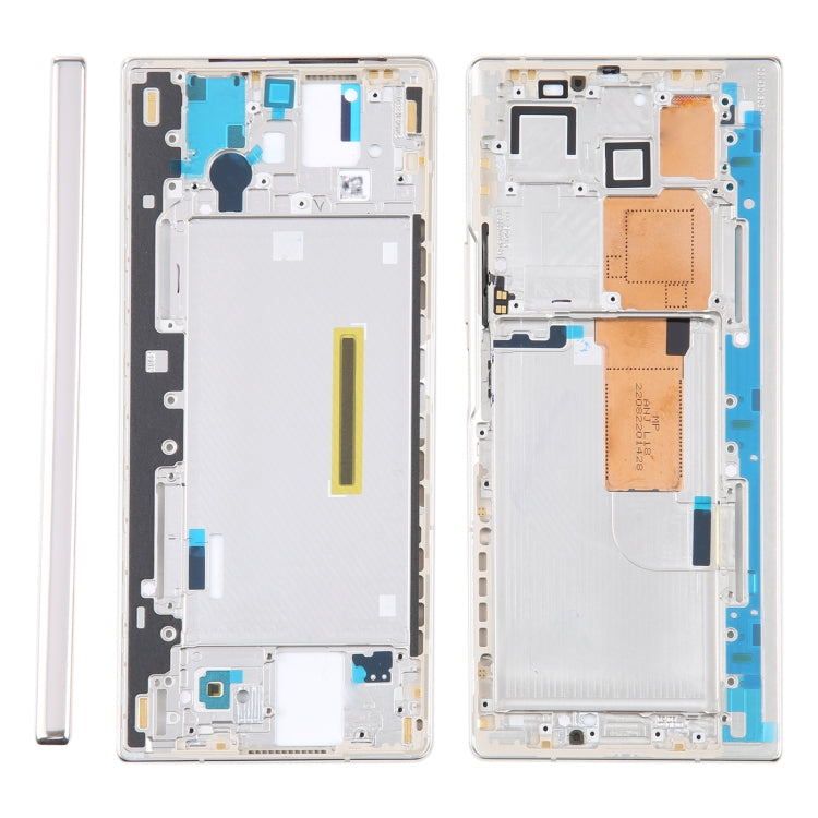 For Xiaomi Mix Fold 2 Original Front Housing LCD Frame Bezel Plate, For Xiaomi Mix Fold 2(Original) For Xiaomi Mix Fold 2(Original) Gold