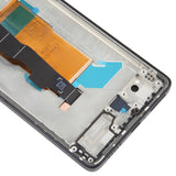 For Xiaomi Poco F5 Original AMOLED Material LCD Screen Digitizer Full Assembly with Frame, For Xiaomi Poco F5 (Original)