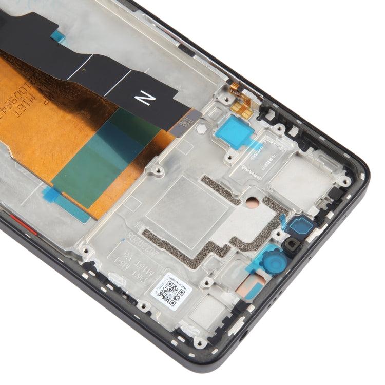 For Xiaomi Poco F5 Original AMOLED Material LCD Screen Digitizer Full Assembly with Frame, For Xiaomi Poco F5 (Original)