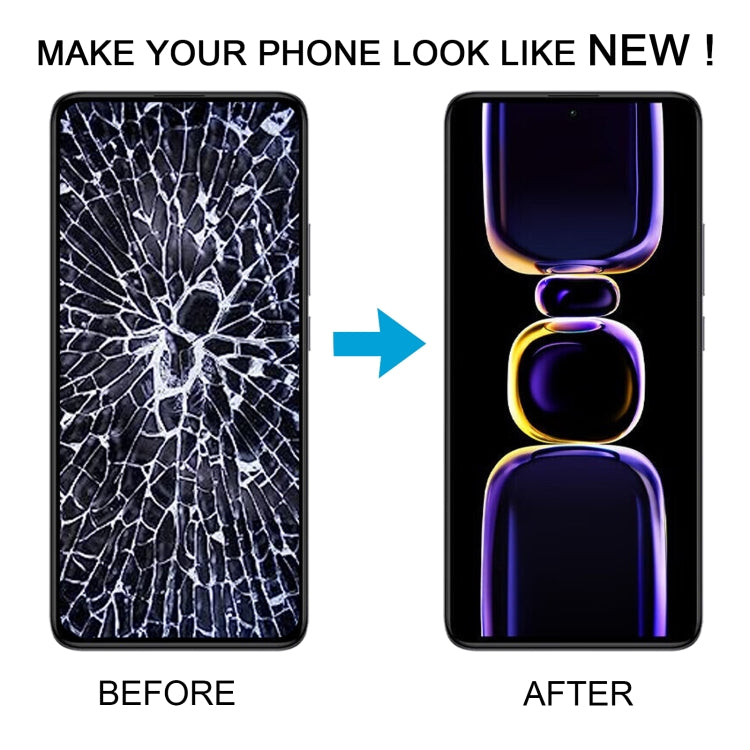 For Xiaomi Poco F5 Pro Original AMOLED Material LCD Screen Digitizer Full Assembly with Frame, For Xiaomi Poco F5 Pro (Original)