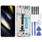 For Xiaomi Poco F6 Original LCD Screen Digitizer Full Assembly with Frame, For Xiaomi Poco F6(Original) For Xiaomi Poco F6(Original) White