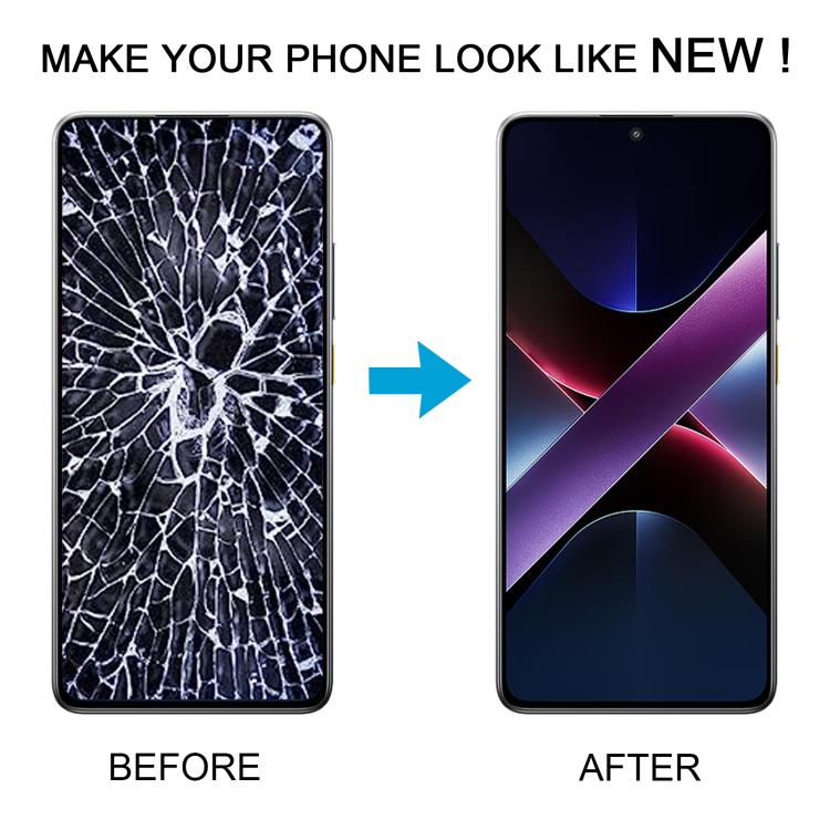 For Xiaomi Poco X7 Pro AMOLED Original LCD Screen Digitizer Full Assembly with Frame, For Xiaomi Poco X7 Pro(Original)