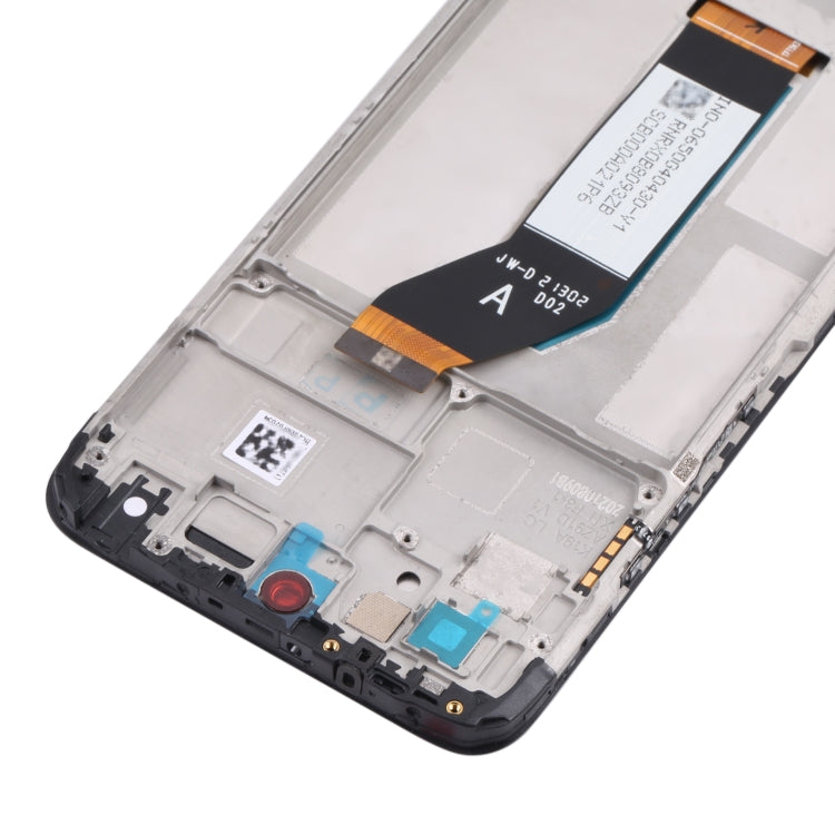 Original LCD Screen and Digitizer Full Assembly With Frame for Xiaomi Redmi 10 21061119AG, For Xiaomi Redmi 10