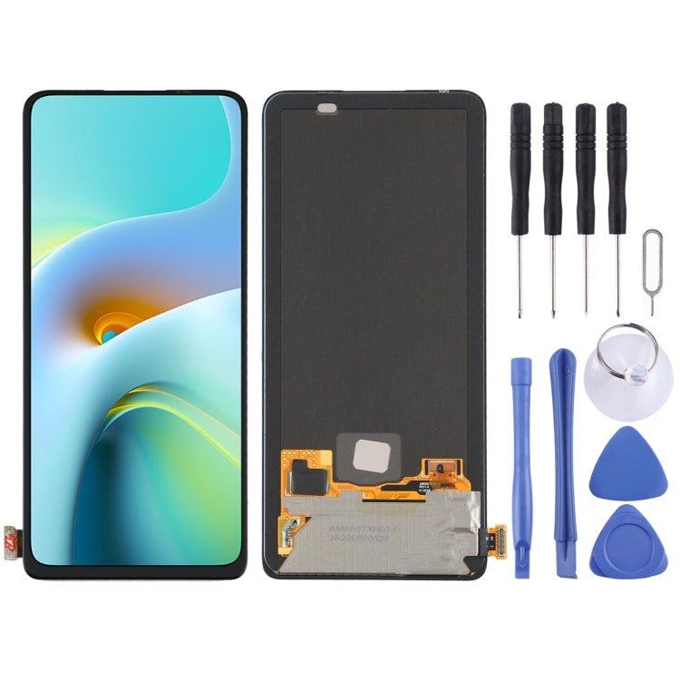Original AMOLED Material LCD Screen and Digitizer Full Assembly for Xiaomi Redmi K30 Ultra M2006J10C, For Xiaomi Redmi K30 Ultra(Original) For Xiaomi Redmi K30 Ultra(Original)