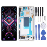 OLED Material LCD Screen and Digitizer Full Assembly With Frame for Xiaomi Redmi K40 Gaming M2012K10C M2104K10AC, For Xiaomi Redmi K40 Gaming For Xiaomi Redmi K40 Gaming Silver