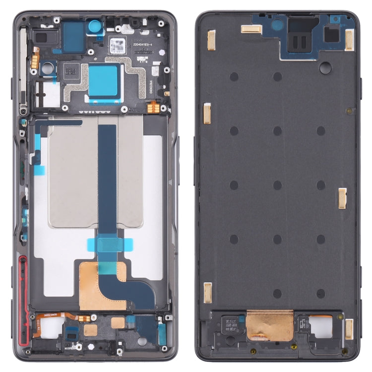 Front Housing LCD Frame Bezel Plate for Xiaomi Redmi K50 Gaming/Poco F4 GT, For Xiaomi Redmi K50 Gaming/Poco F4 GT For Xiaomi Redmi K50 Gaming Poco F4 GT Black
