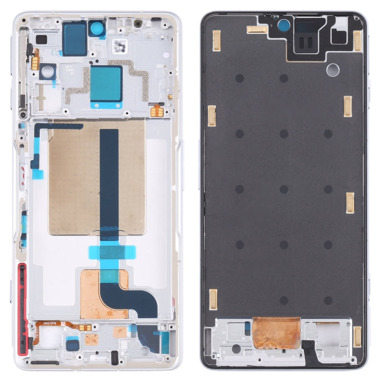 Front Housing LCD Frame Bezel Plate for Xiaomi Redmi K50 Gaming/Poco F4 GT, For Xiaomi Redmi K50 Gaming/Poco F4 GT For Xiaomi Redmi K50 Gaming Poco F4 GT White