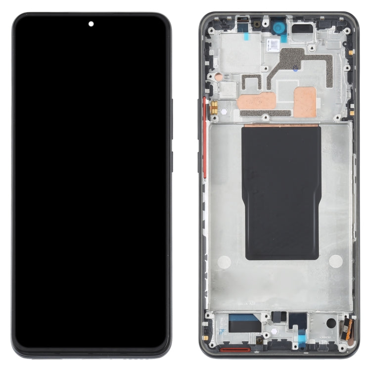 Original AMOLED LCD Screen For Xiaomi Redmi K50 Ultra / 12T / 12T Pro Digitizer Full Assembly with Frame, For Xiaomi Redmi K50 Ultra / 12T / 12T Pro (Original)