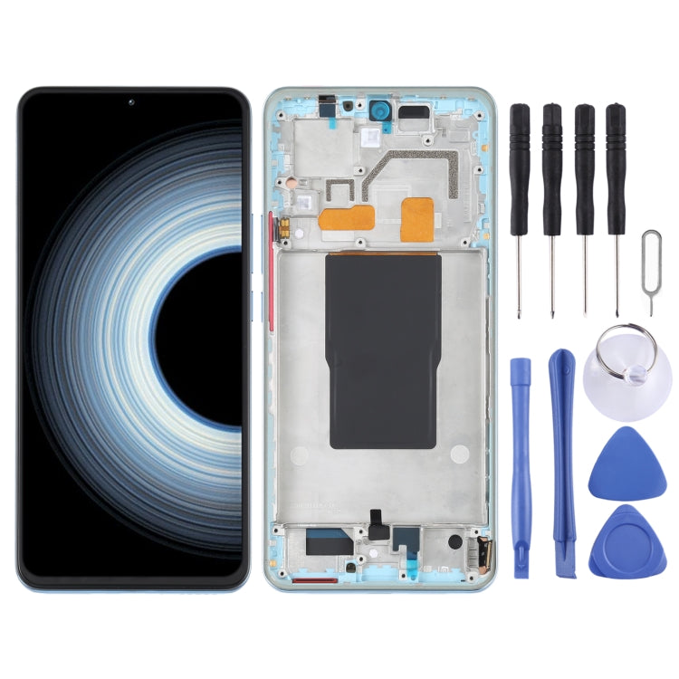 Original AMOLED LCD Screen For Xiaomi Redmi K50 Ultra / 12T / 12T Pro Digitizer Full Assembly with Frame, For Xiaomi Redmi K50 Ultra / 12T / 12T Pro (Original) For Xiaomi Redmi K50 Ultra 12T 12T Pro (Original) Blue