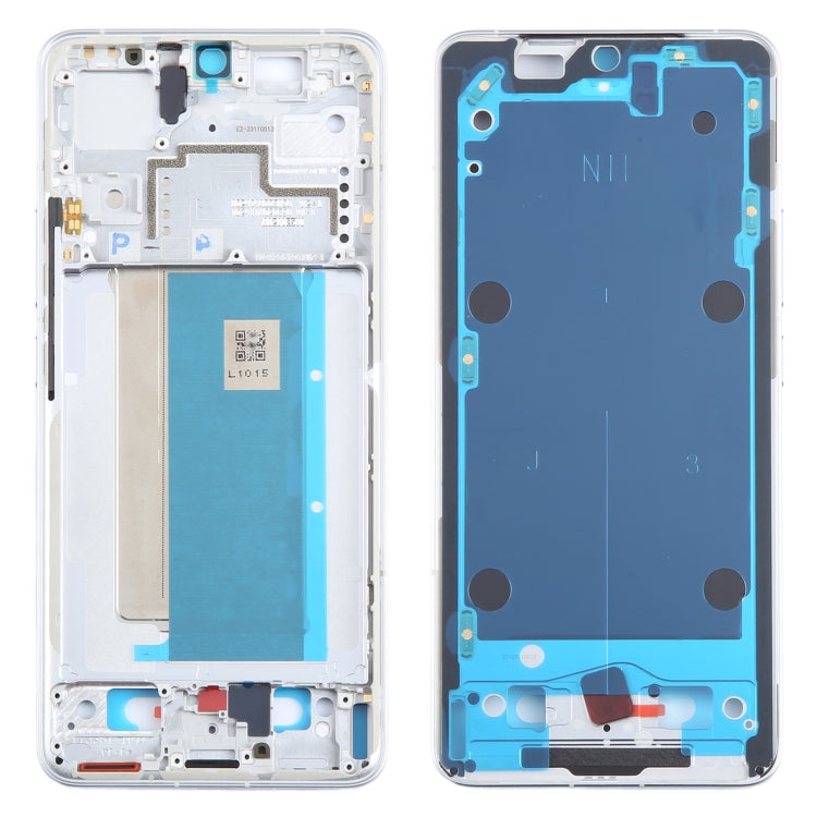 For Xiaomi Redmi K70 Original Front Housing LCD Frame Bezel Plate, For Xiaomi Redmi K70 For Xiaomi Redmi K70 Silver
