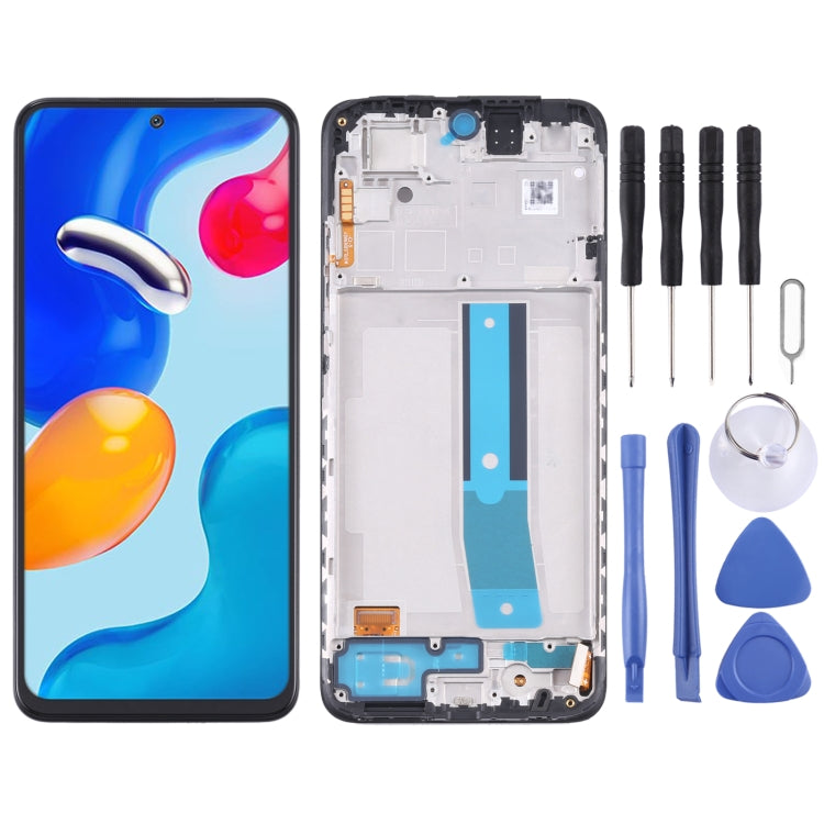 Original LCD Screen and Digitizer Full Assembly with Frame for Xiaomi Redmi Note 11S 4G/Poco M4 Pro , For Xiaomi Redmi Note 11S 4G/Poco M4 Pro (Original) For Xiaomi Redmi Note 11S 4G Poco M4 Pro (Original)