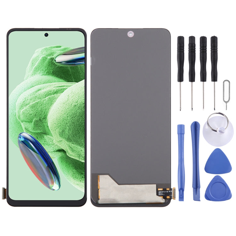 OLED LCD Screen with Digitizer Full Assembly, For Xiaomi Redmi Note 12 4G, For Xiaomi Redmi Note 12 5G, For Xiaomi 11T Pro For Xiaomi Redmi Note 12 5G