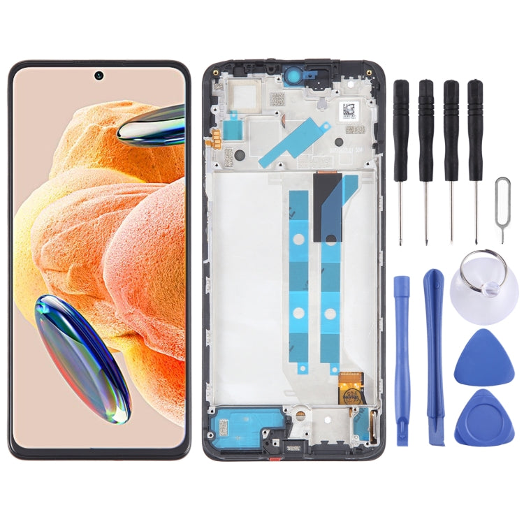 For Xiaomi Redmi Note 12 Pro 4G OLED Material LCD Screen Digitizer Full Assembly with Frame, For Xiaomi Redmi Note 12 Pro 4G(OLED ) For Xiaomi Redmi Note 12 Pro 4G(OLED )