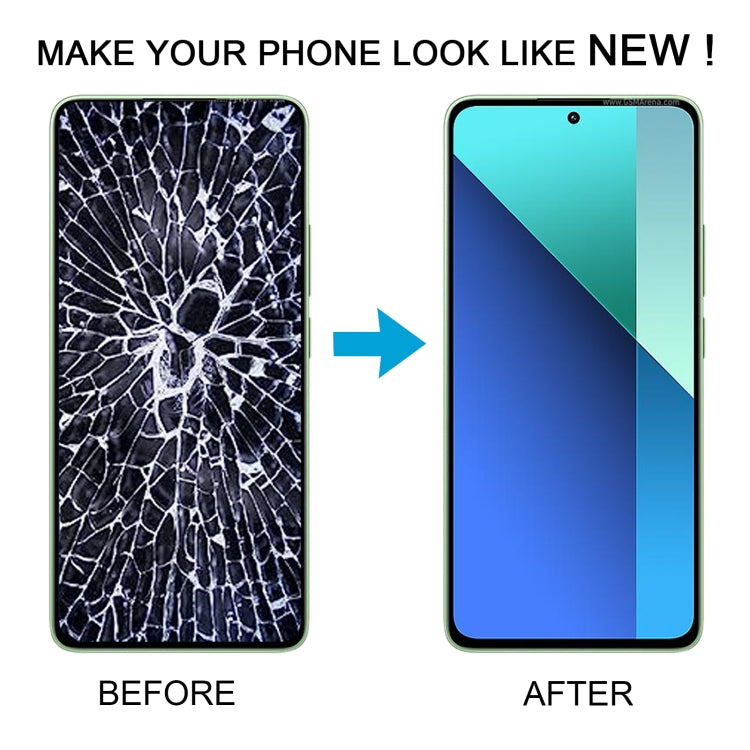 For Xiaomi Redmi Note 13 4G Original AMOLED Material LCD Screen Digitizer Full Assembly with Frame, For Xiaomi Redmi Note 13 4G(Original)