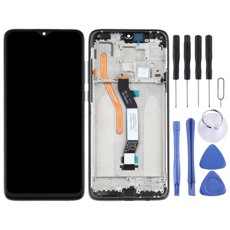 LCD Screen and Digitizer Full Assembly with Frame for Xiaomi Redmi Note 8 Pro(Single SIM Card), For Xiaomi Redmi Note 8 Pro (Sing card), For Xiaomi Redmi Note 8 Pro