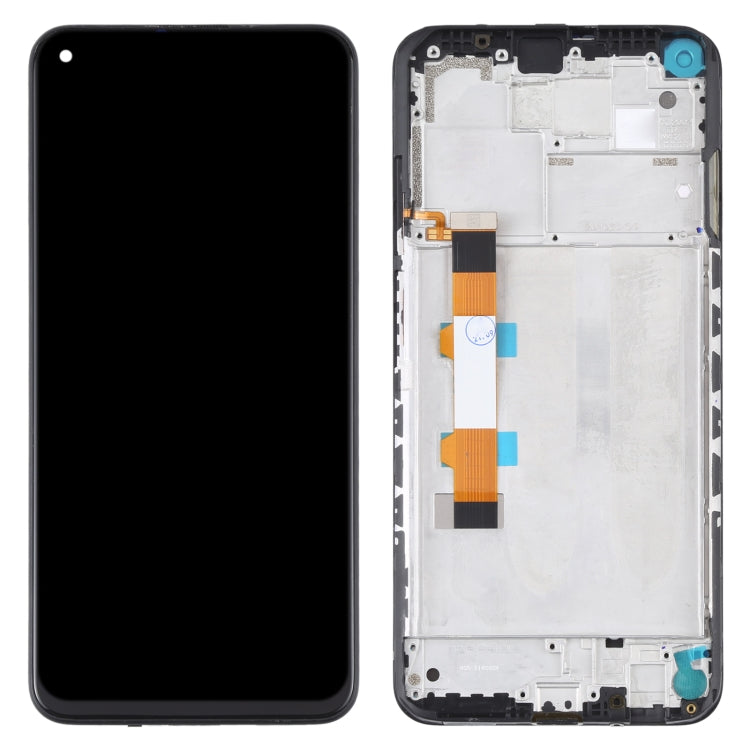 Original LCD Screen and Digitizer Full Assembly With Frame for Xiaomi Redmi Note 9 5G / Redmi Note 9T 5G M2007J22C, For Xiaomi Redmi Note 9 5G (Original)