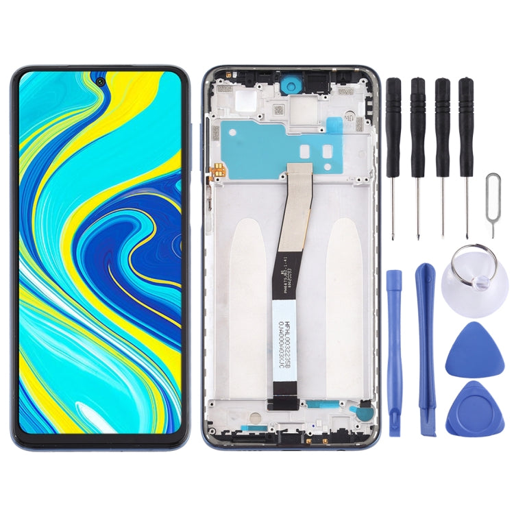LCD Screen and Digitizer Full Assembly with Frame for Xiaomi Redmi Note 9S / Redmi Note 9 Pro Max / Redmi Note 9 Pro (India) / Redmi Note 9 Pro / Note 10 Lite , For Xiaomi Redmi Note 9S For Xiaomi Redmi Note 9S Black