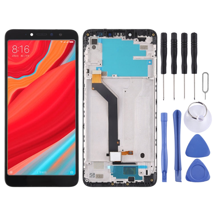 LCD Screen and Digitizer Full Assembly with Frame for Xiaomi Redmi S2 / Y2, For Xiaomi Redmi S2, For Redmi S2 For Xiaomi Redmi S2 Black