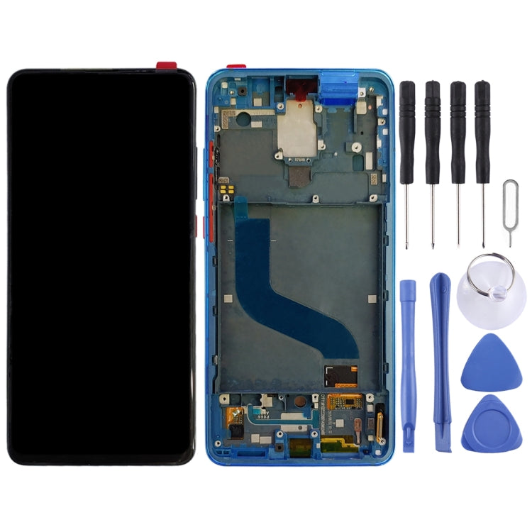 Original AMOLED Material LCD Screen and Digitizer Full Assembly with Frame for Xiaomi 9T Pro / Redmi K20 Pro / Redmi K20, For Xiaomi Xiaomi K20, For Xiaomi K20