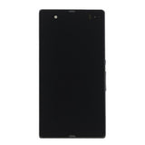 LCD Display + Touch Panel with Frame for Sony Xperia Z / L36H / C6603 / C6602, For Xperia Z, Xperia Z / L36h (Purple)