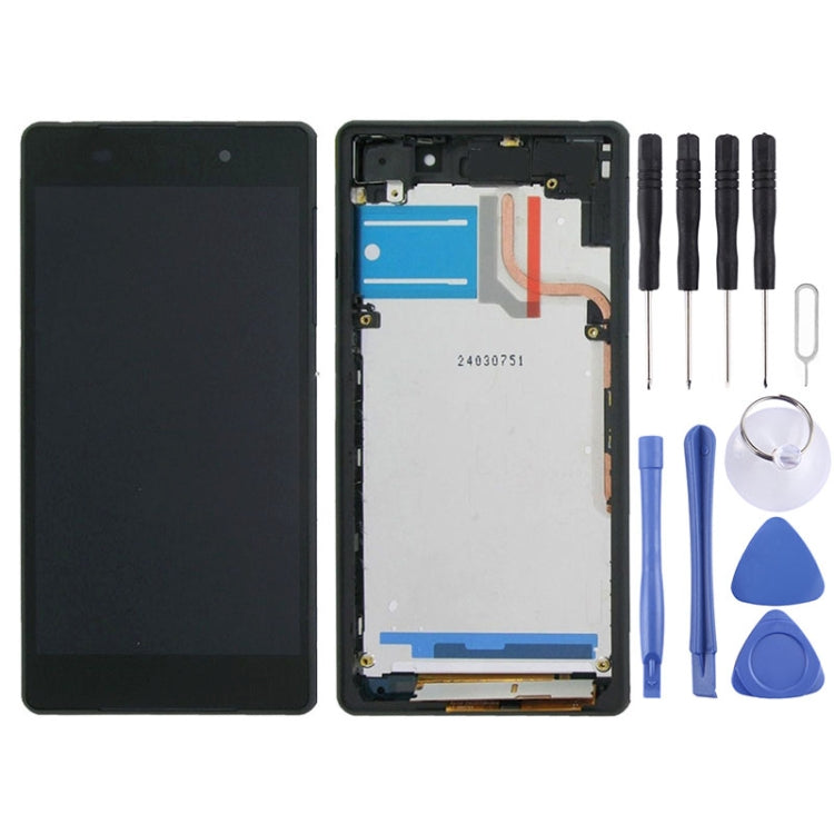 LCD Display + Touch Panel with Frame for Sony Xperia Z2 / D6502 / D6503 / D6543 (3G Versioin), For Xperia Z2 For Xperia Z2