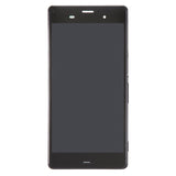 LCD Display + Touch Panel with Frame for Sony Xperia Z3 (Dual SIM Version) / D6633 / L55U, For Xperia Z3