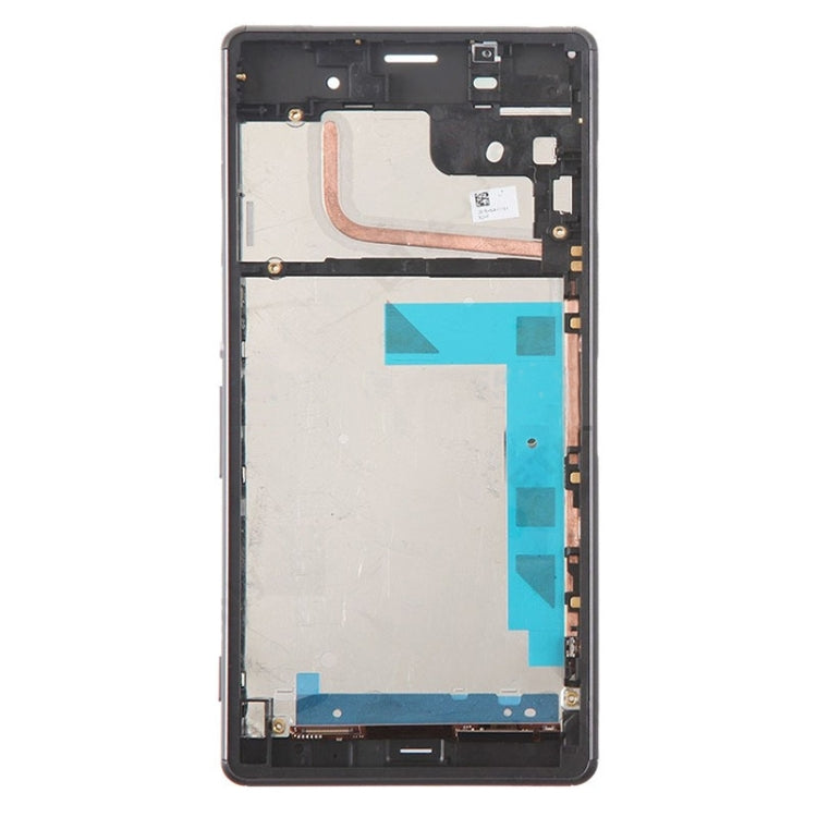 LCD Display + Touch Panel with Frame for Sony Xperia Z3 (Dual SIM Version) / D6633 / L55U, For Xperia Z3
